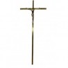 153653-153653-Croix_Fine_de_45cm_en_Laiton_-_Christ_Or detouree